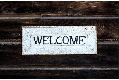 Welcome Sign